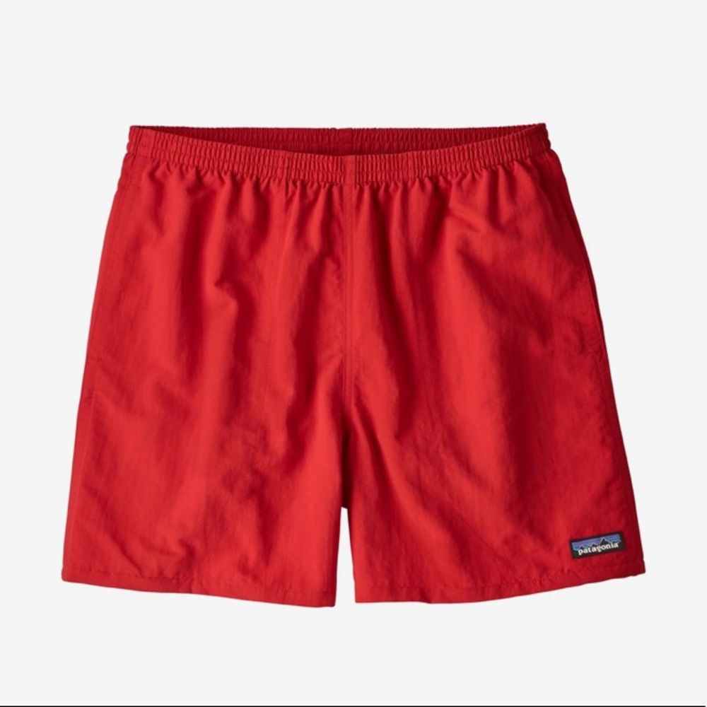 Men’s Patagonia Red Baggies Shorts